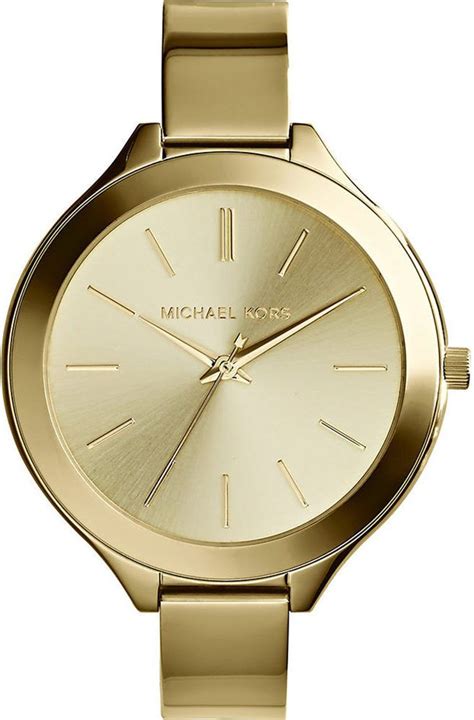 Michael Kors MK3275 Women's Slim Runway Gold